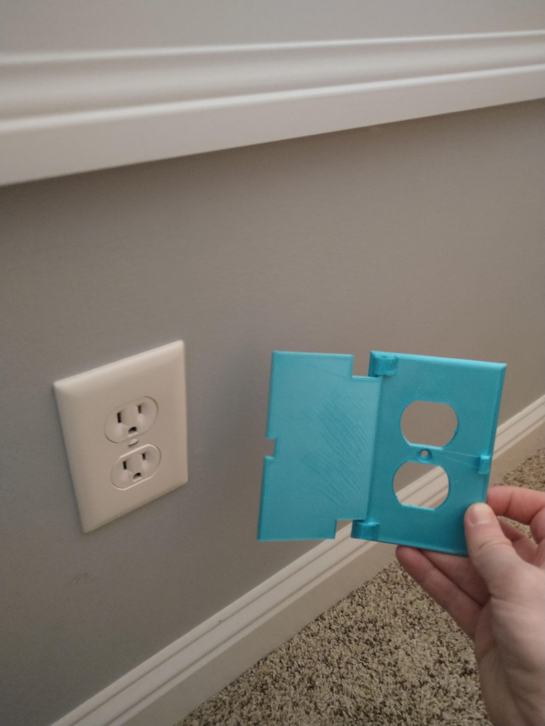 ChildSafe Outlet Cover 5 Steps Instructables