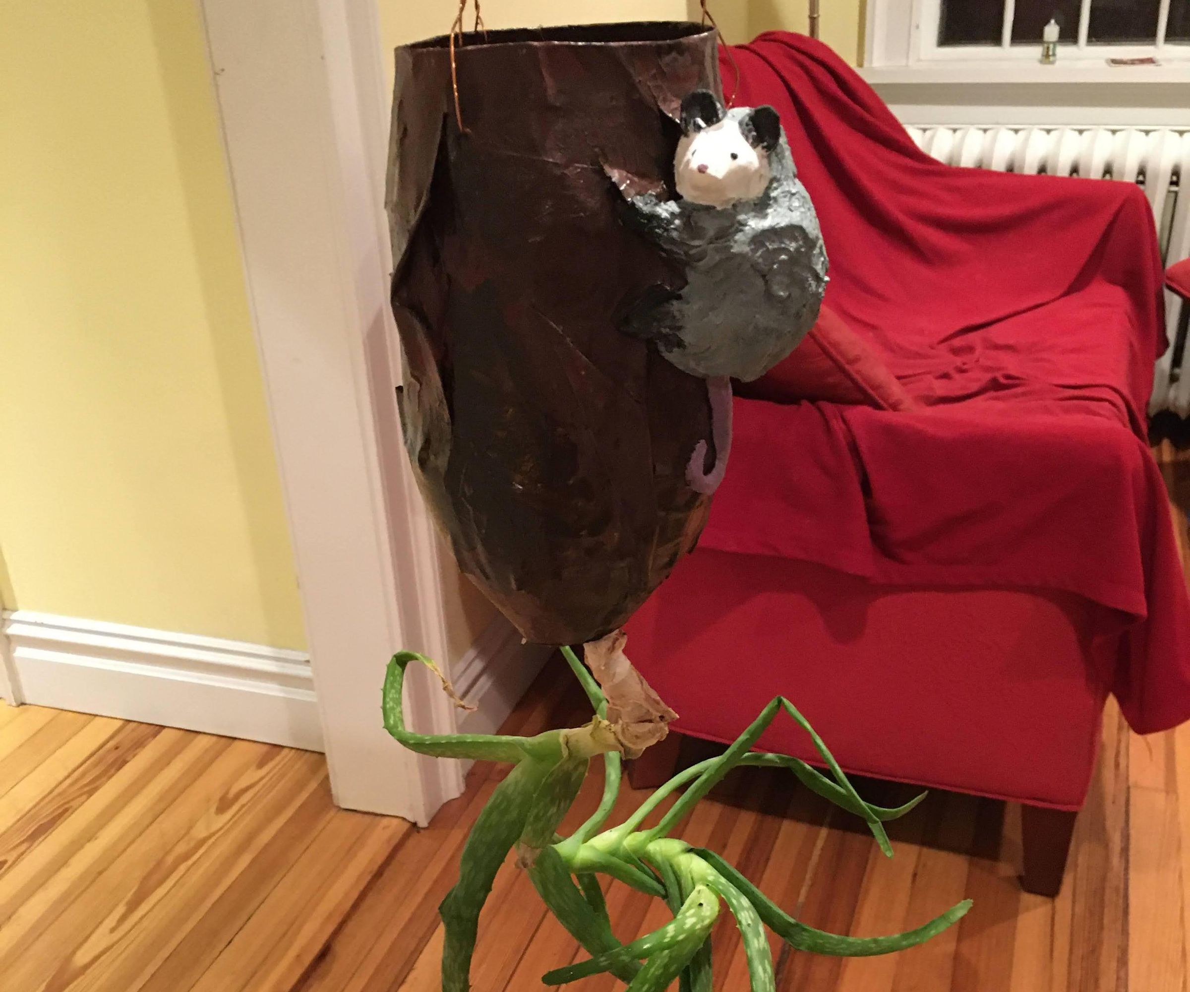 Upside-down Hanging Pot With Things You (May) Have in Your House