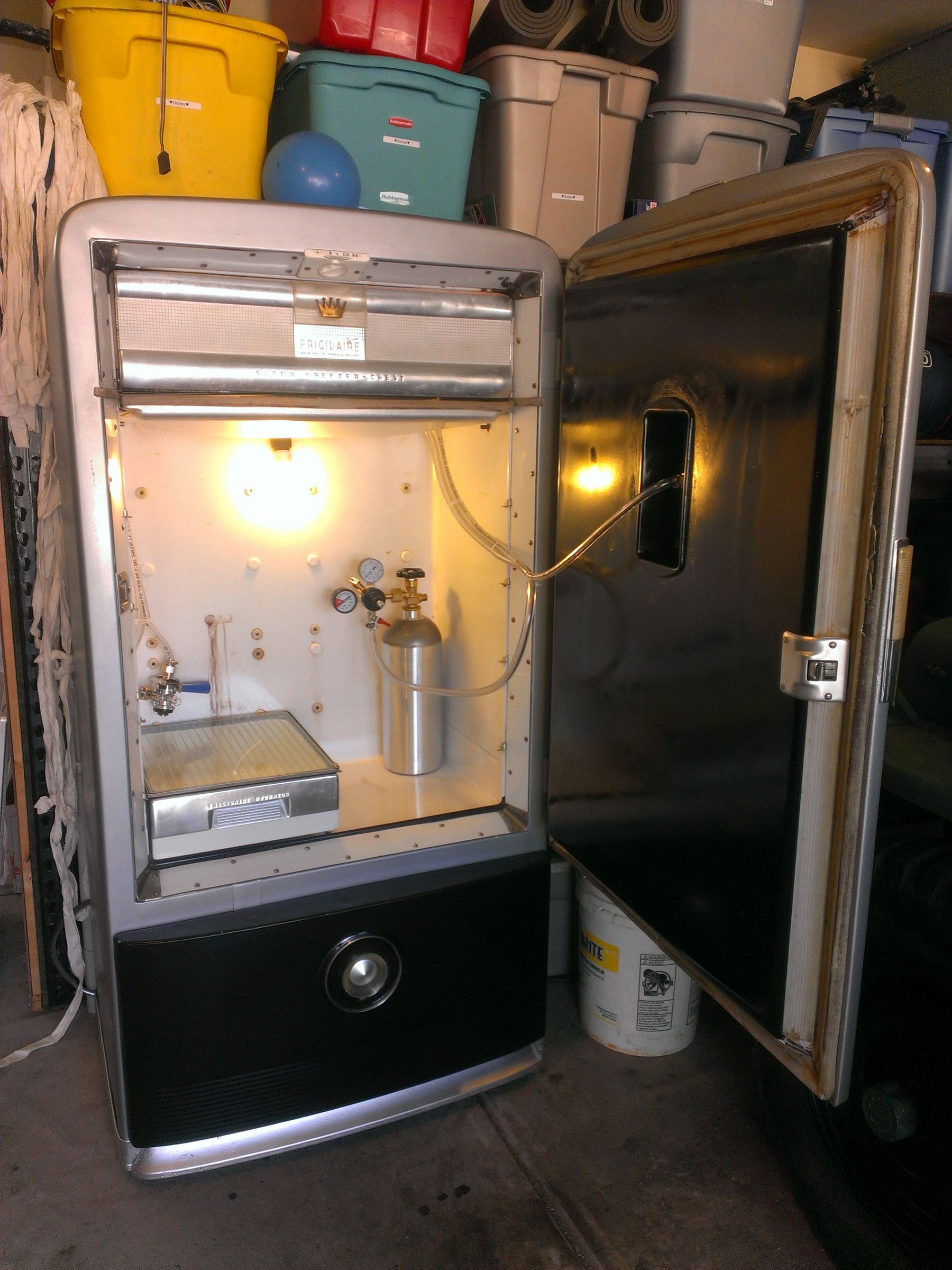 Vintage Frigidaire Fridge to Kegerator Rebirth Instructables