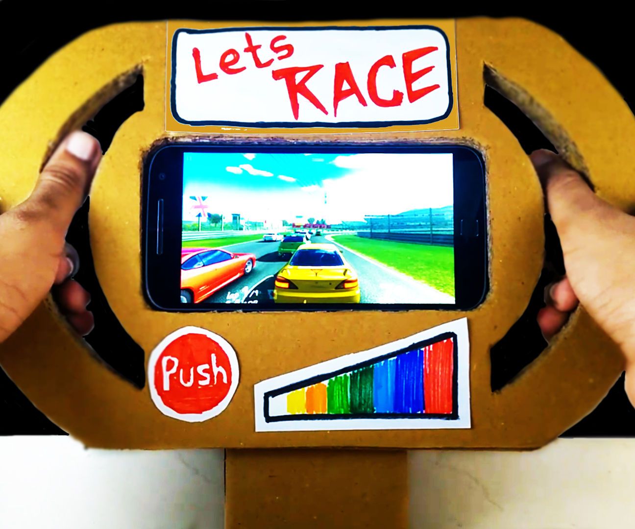 DIY Gaming Steering WHEEL