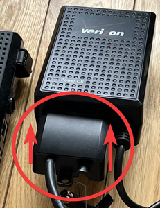 Ont Power Plug Verizon ONT (Fiber) Modern Battery Backup for Internet! Hours of ...