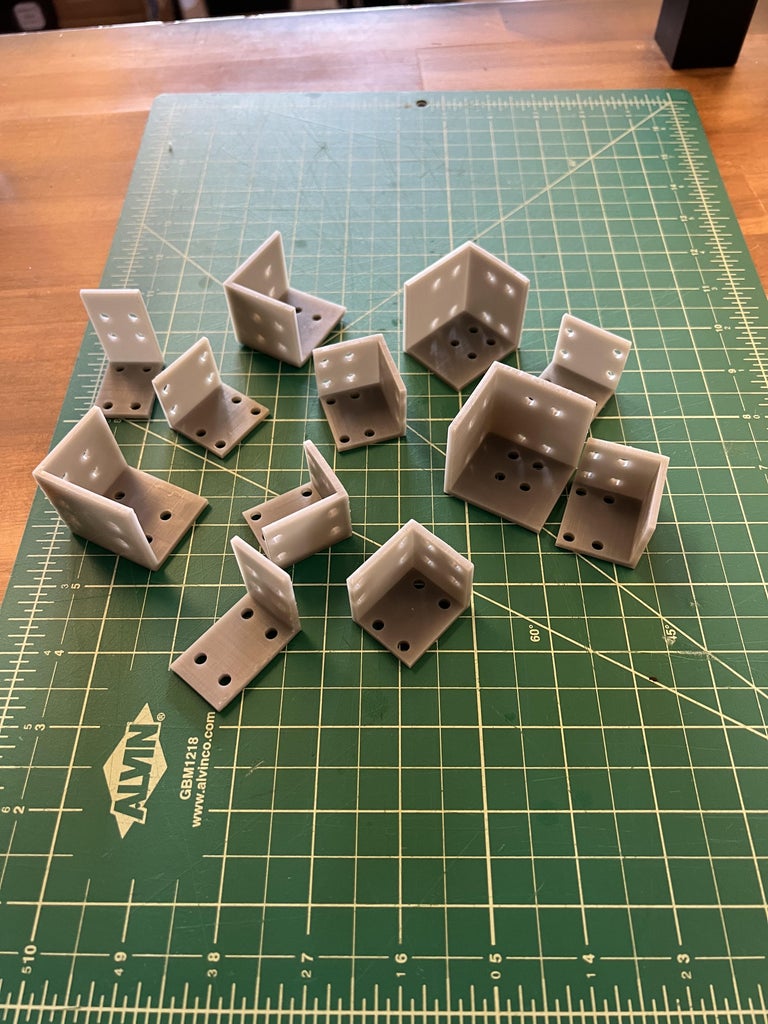 3d Print the Hinges, Brackets, and Other Parts