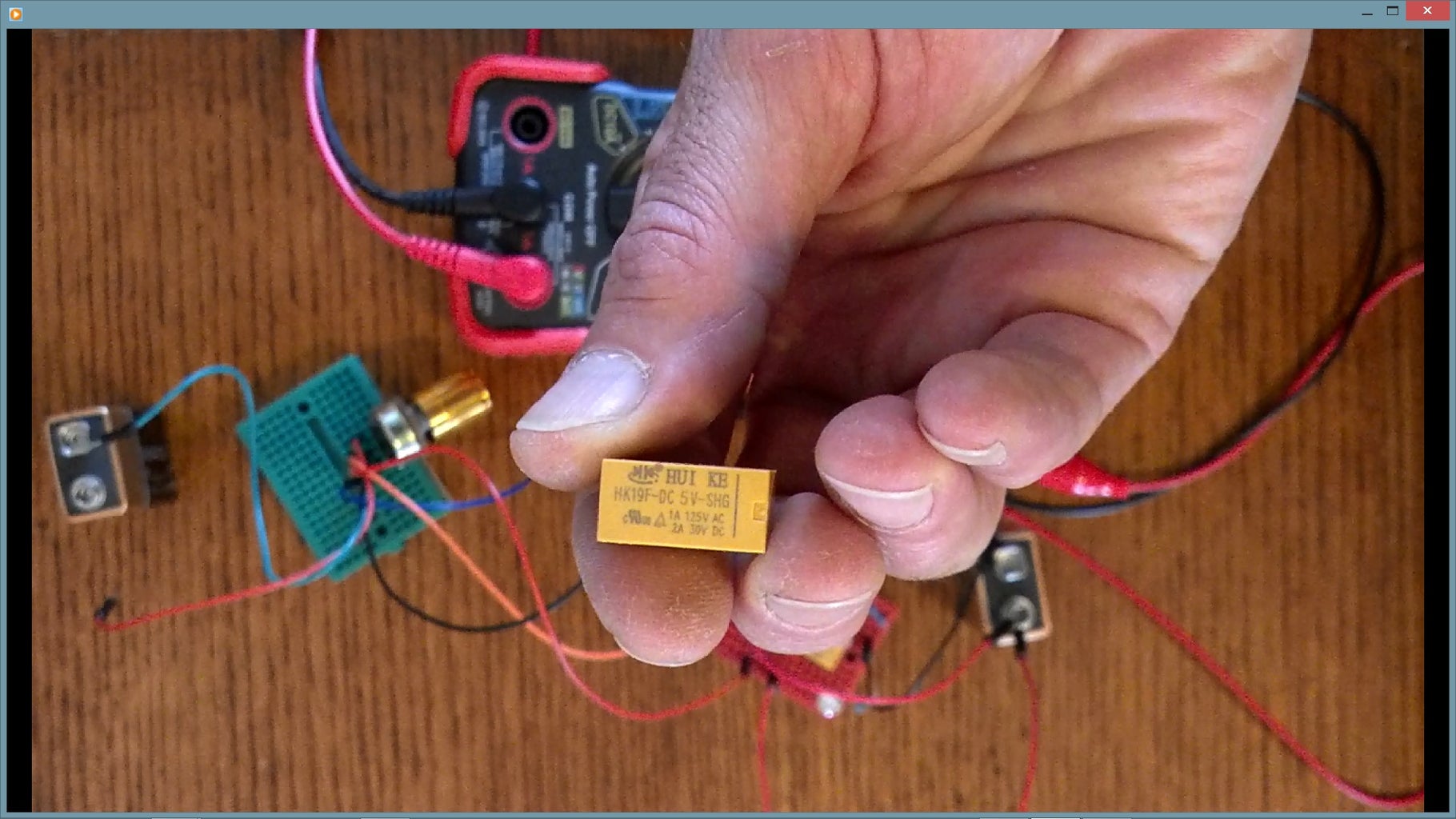 Using a 5 Volt Mechanical Relay