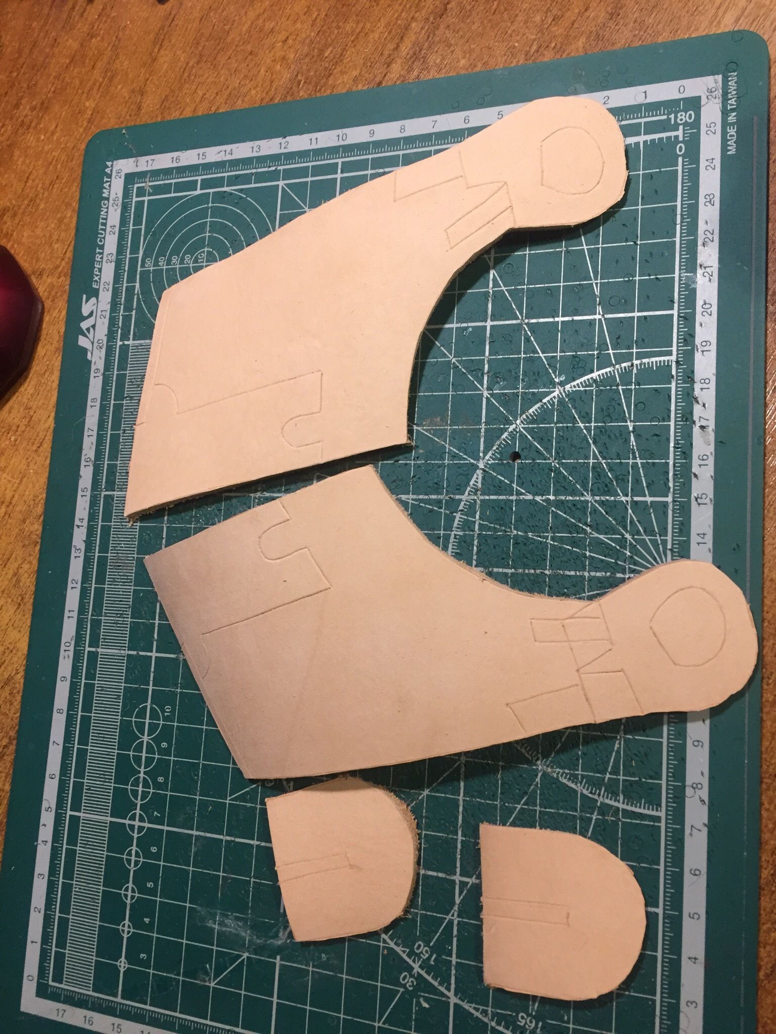 ​Manufacture of Back and Frontal Armor