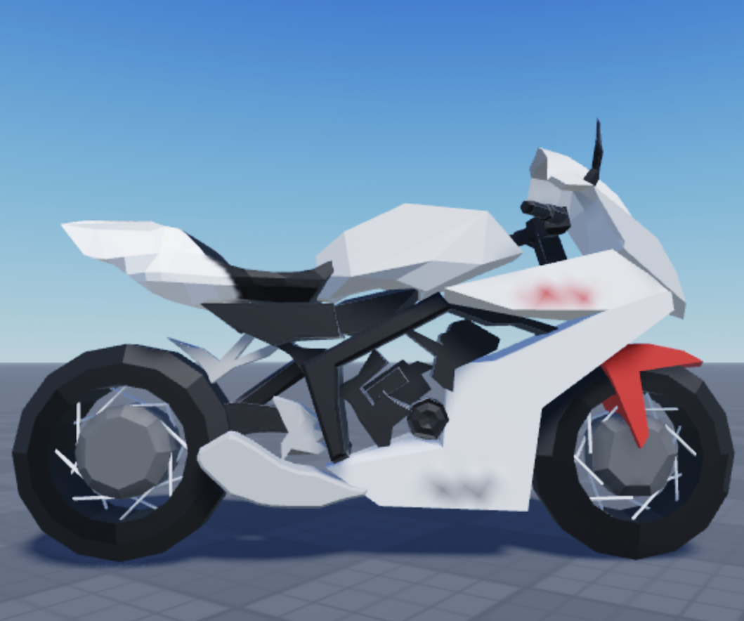 3D Motorcycle Model (Blender)