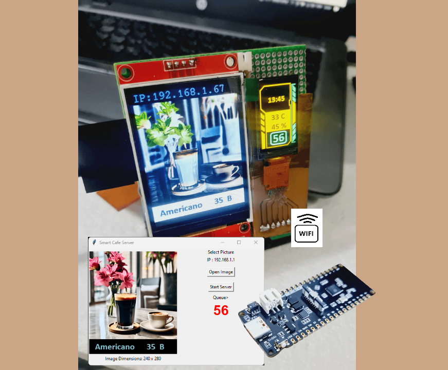 Esp Menu ESP32 DIY Smart Menu for Coffee Cafe : 3 Steps - Instructables