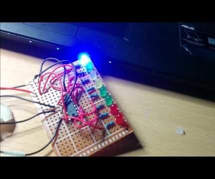 Arduino Virtual Data (in This Example Clock) With Processing