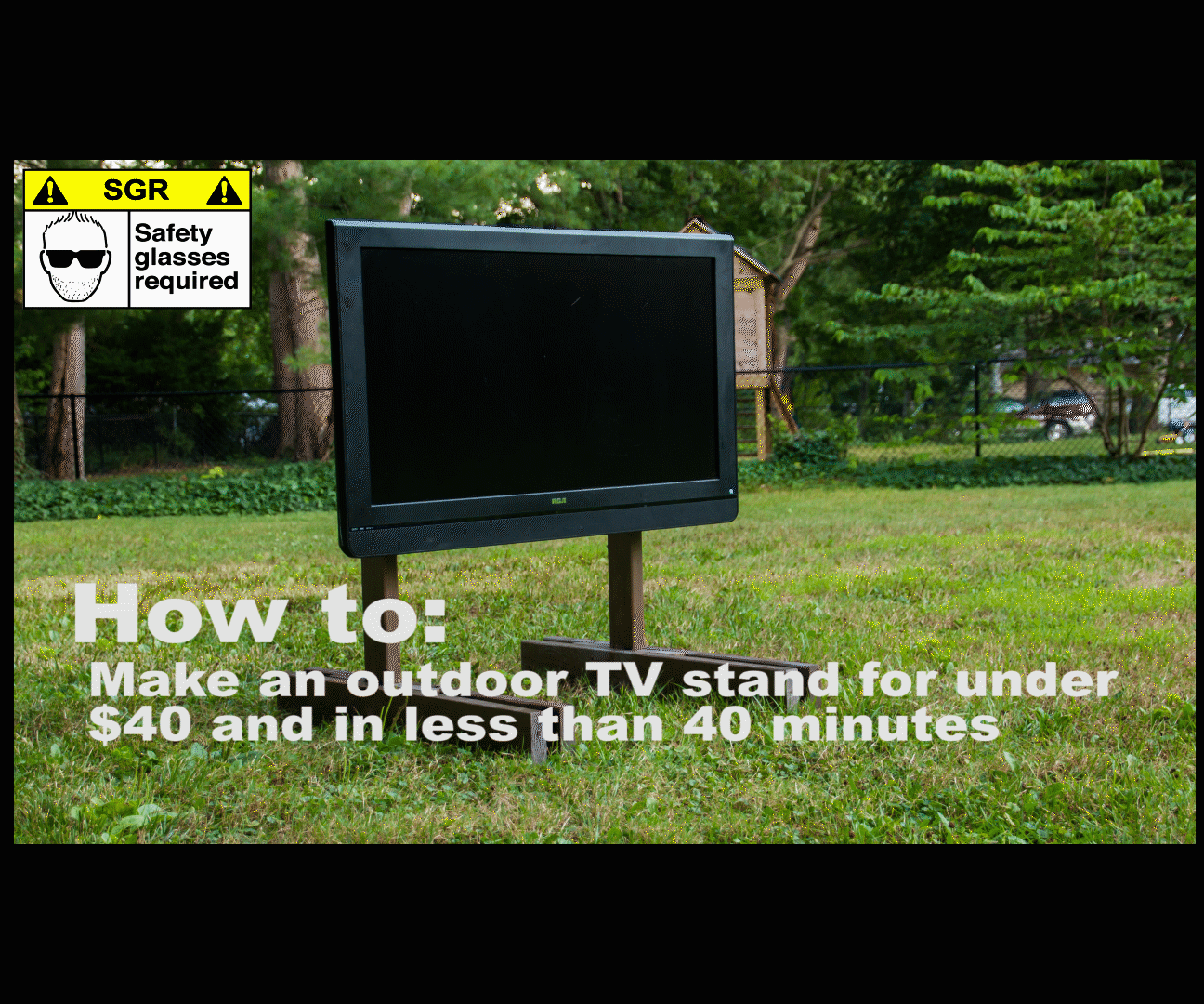 DIY TV Stand