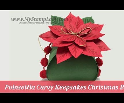 Poinsettia Christmas Box