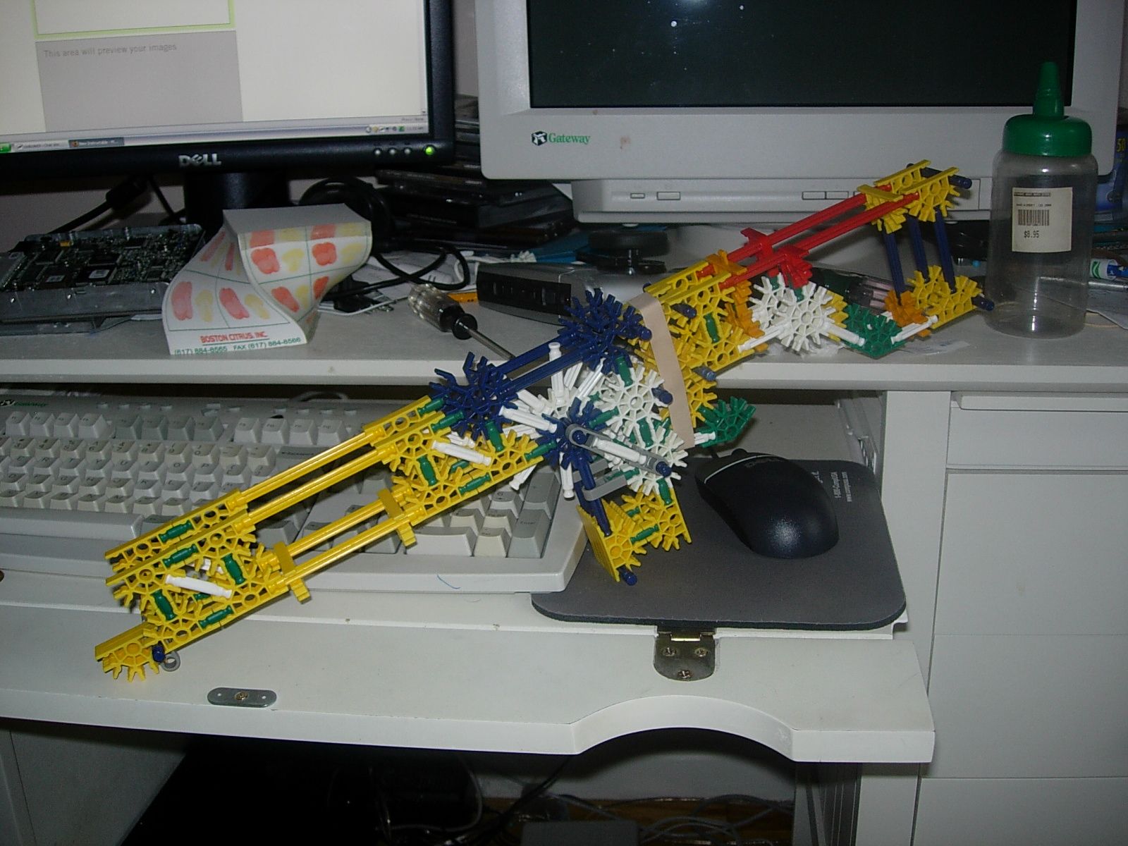 Semi-auto K'NEX Gun