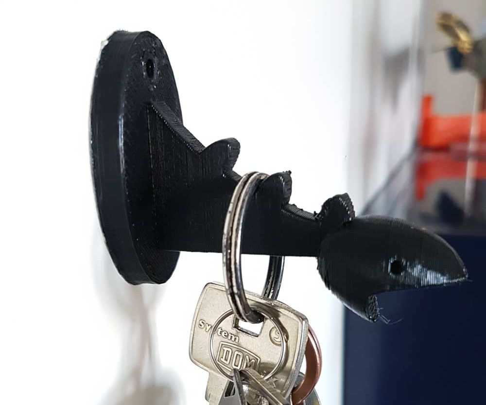 3D Printed Key Holder With TinkerCAD 3 Steps (with Pictures