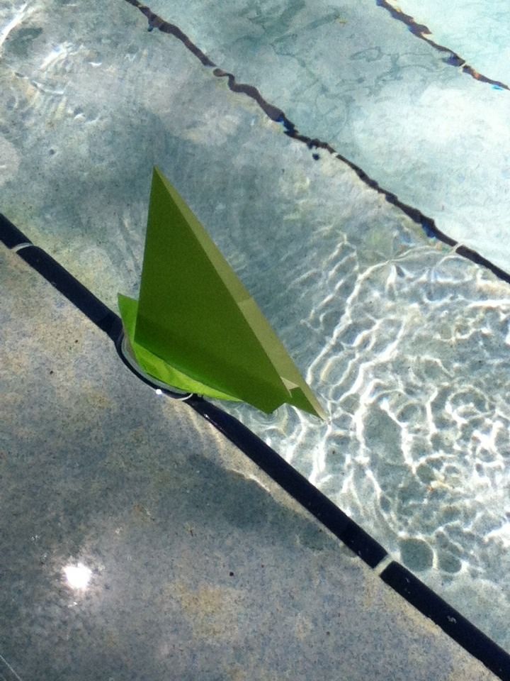 Origami Sailboat (improved)
