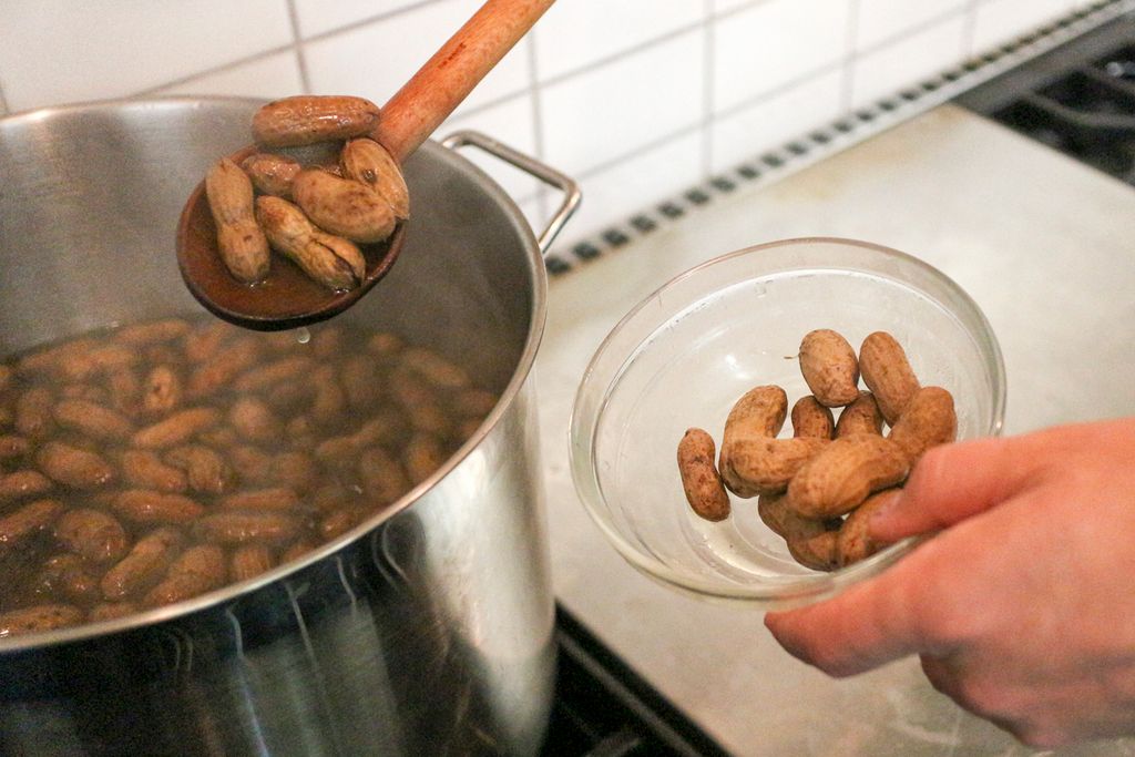 Boiled Groundnuts How To Boil Dried Peanuts