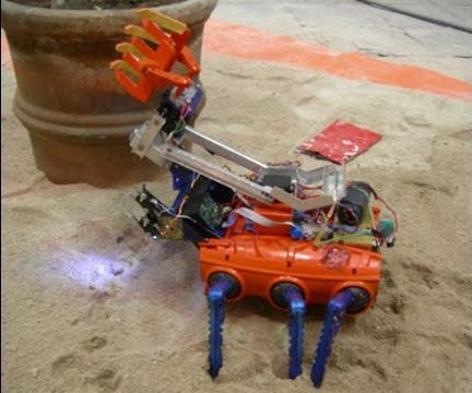 Robot Crab (Beach Cleaning)