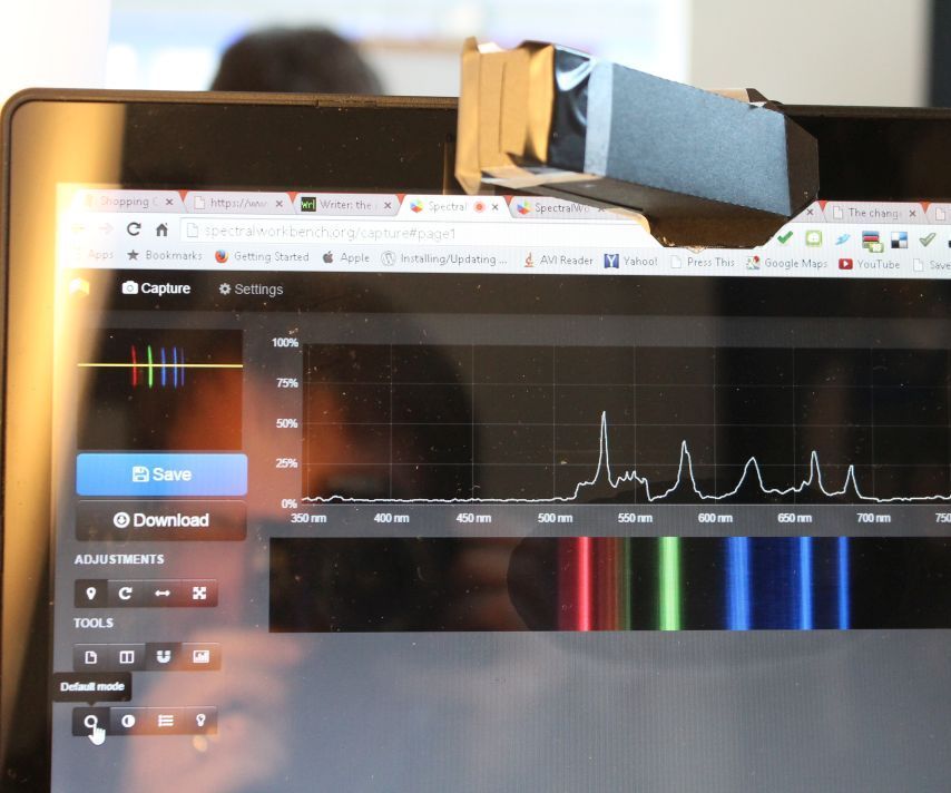 Silhouette Cut Public Lab Mobile Spectrometer