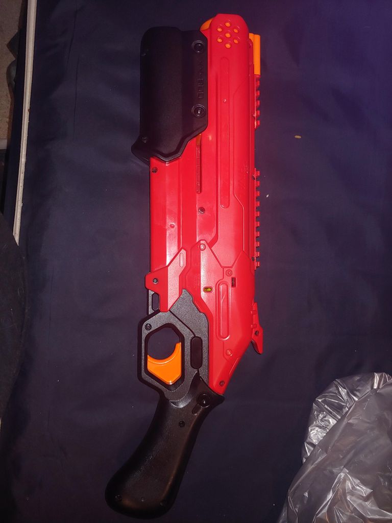 Nerf Roughcut Mod NERF Roughcut MOD: Fallout Laser Rifle !!! : 3 Steps - Instructables