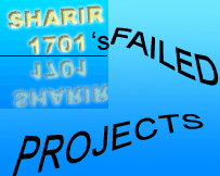 Failed And/or Incomplete Projects