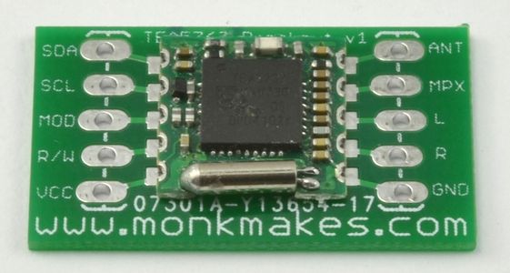 Make an Arduino FM Radio! (using TEA5767) : 3 Steps (with Pictures ...