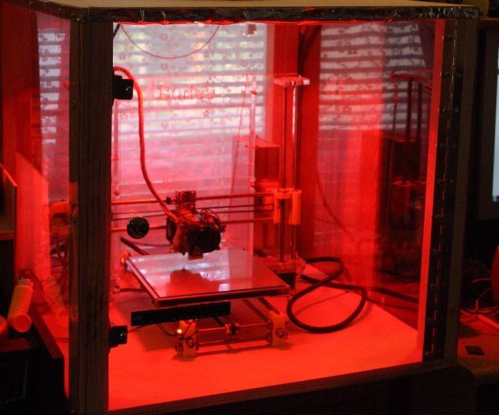 Heated 3d Printer Enlosure , Reprap, Prusa,I3,  Makerbot