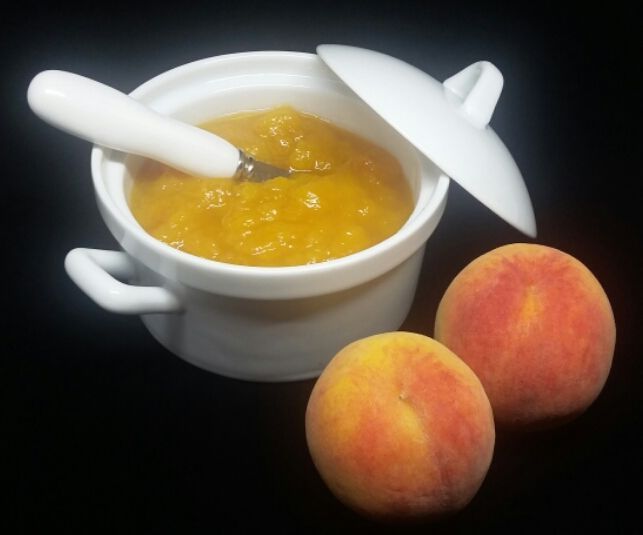 Three Ingredient Easy Peach Jam