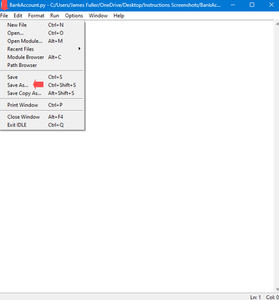 New File