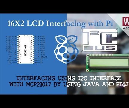 16x2 LCD Interfacing With Raspberry Pi Using I2C/Pi4J/JAVA