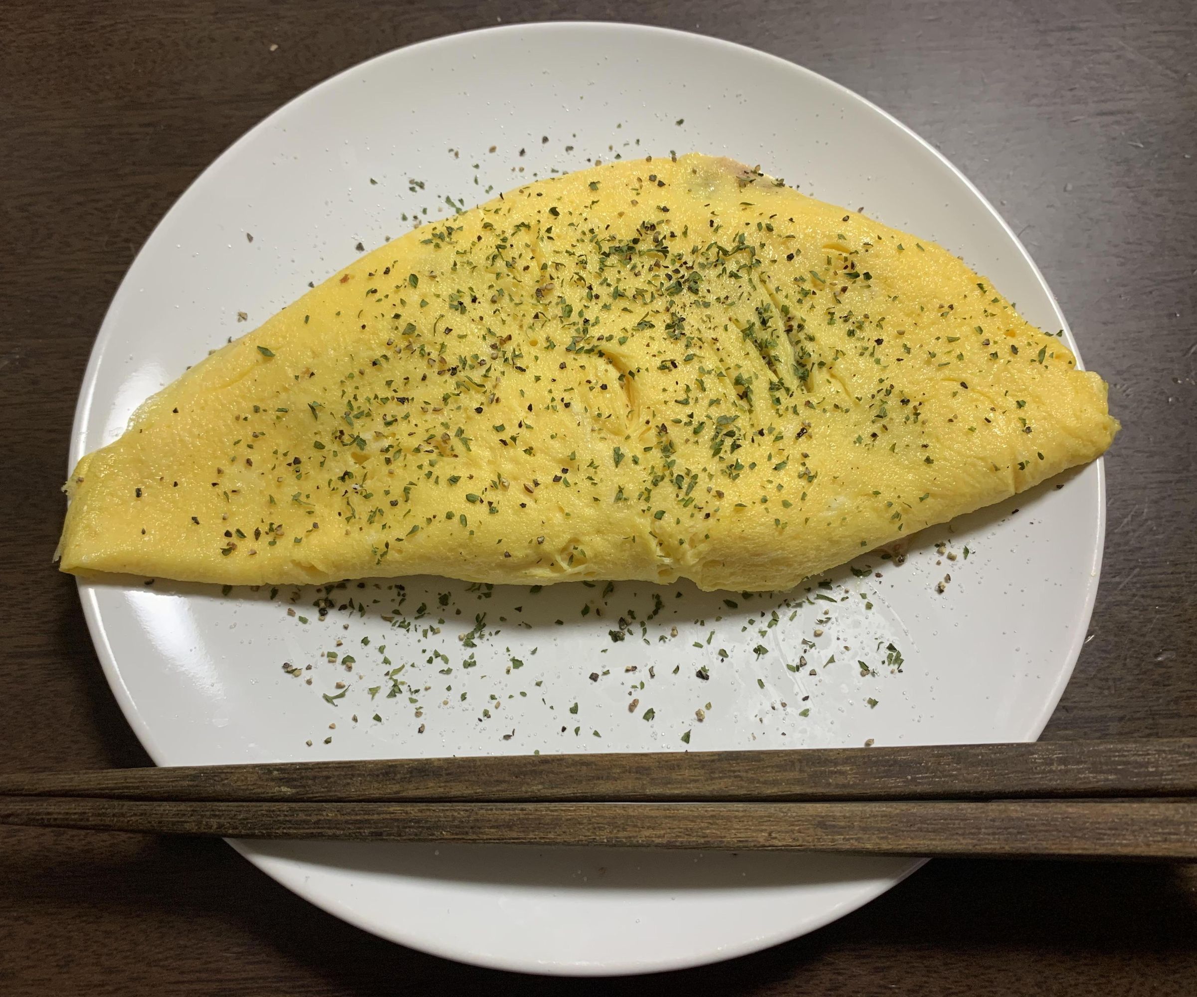 Japanese Omelette With Ham!! 