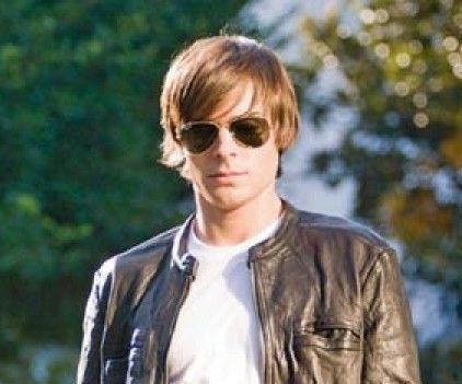Oblow 17 Again Zac Efron Leather Jacket
