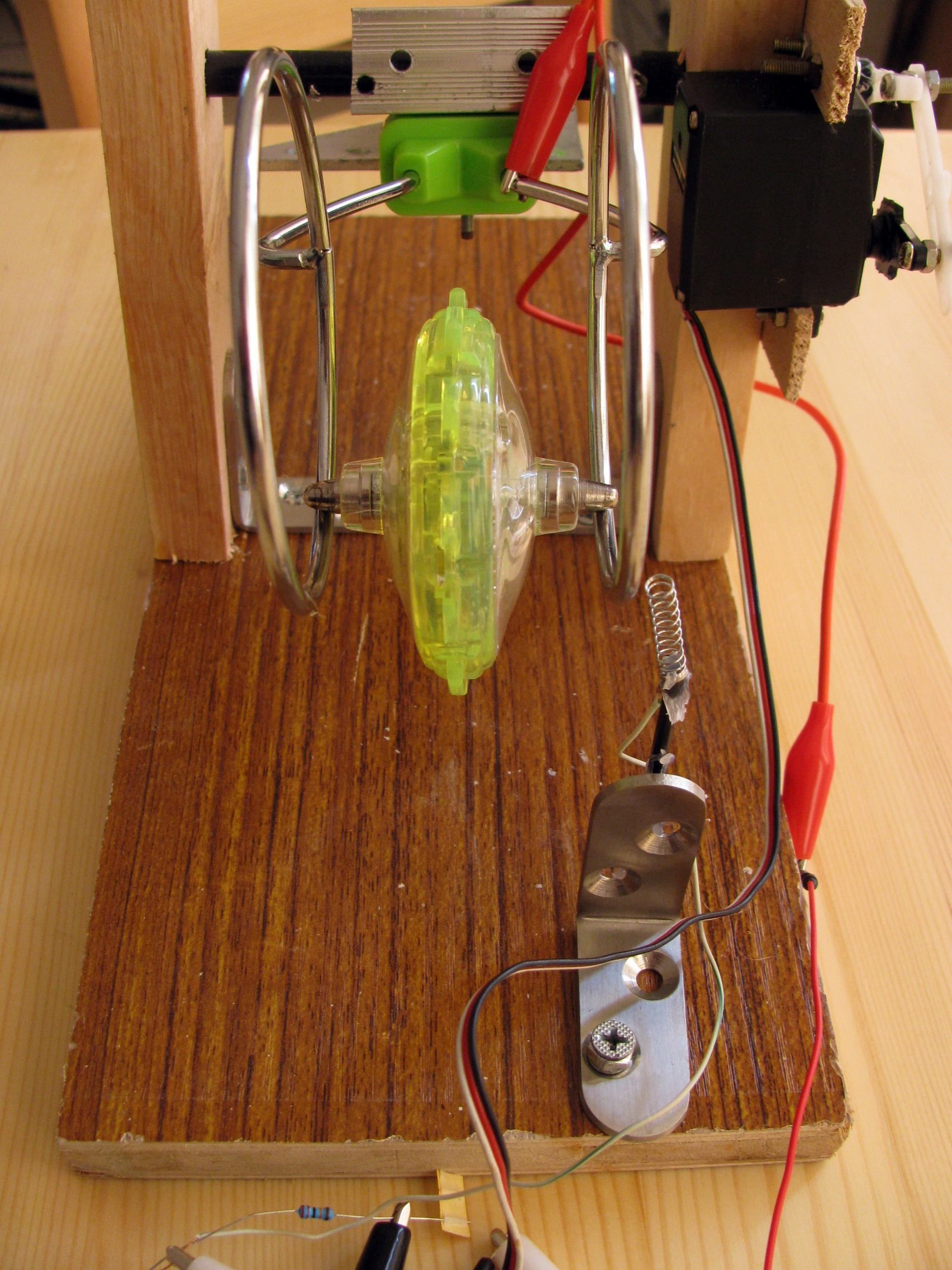 Automated Gyro Wheel Toy Instructables