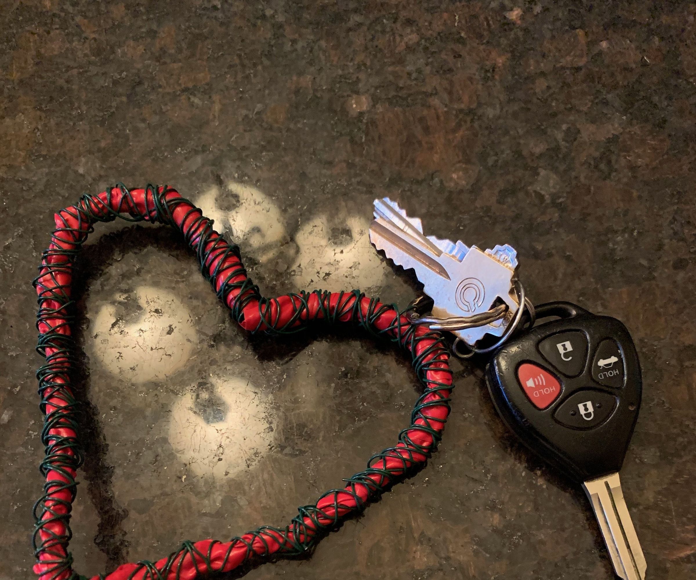 Heart Key Ring