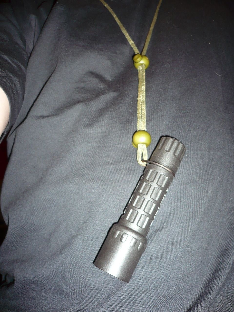 Lanyard for a Surefire or Similar Flashlight