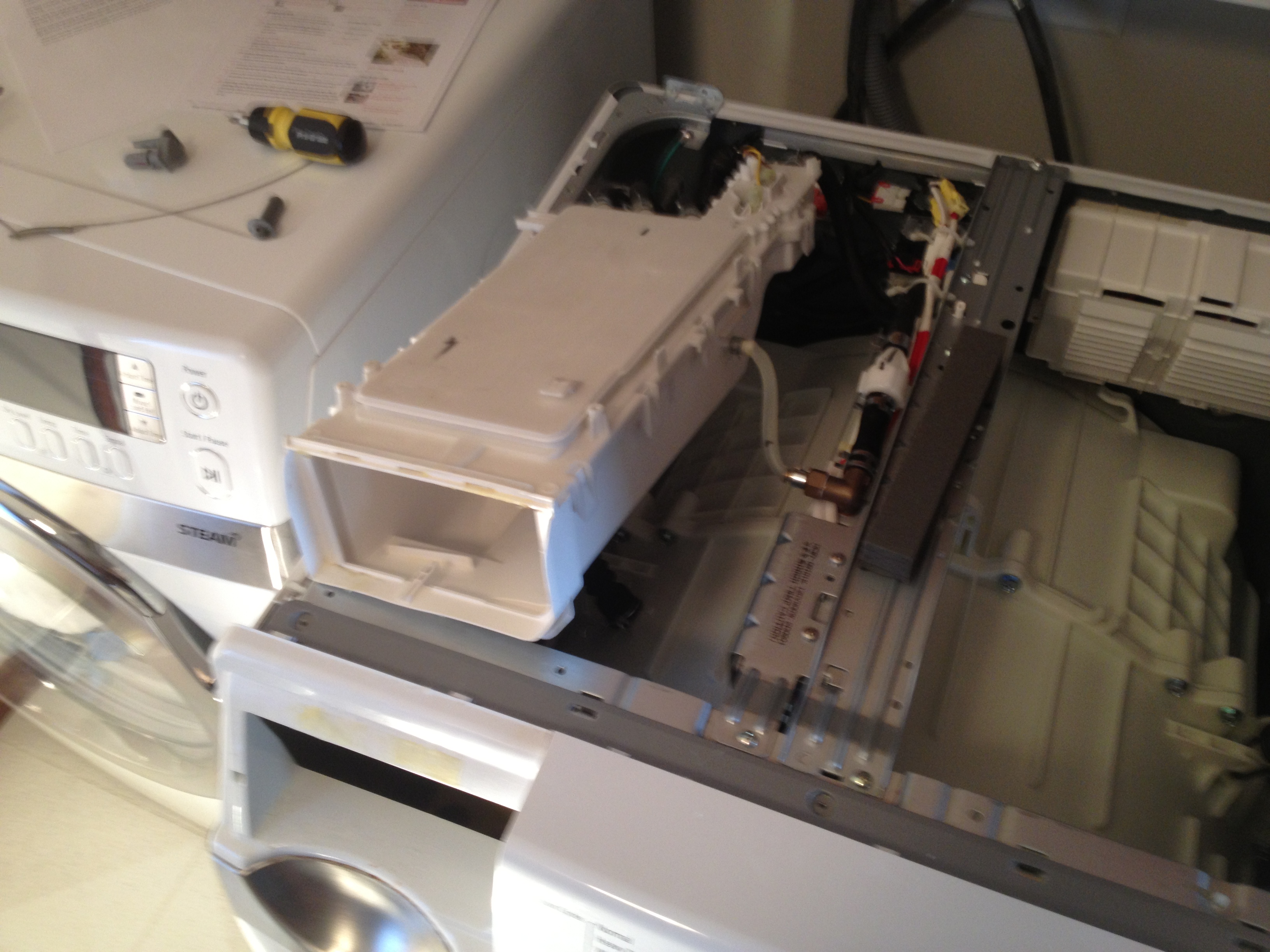 SAMSUNG HE Washer Front Door Seal Replacement 5 Steps Instructables