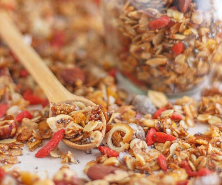 Super Healthy Homemade Granola
