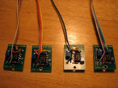 Connecting the ThereminVision Sensor Modules
