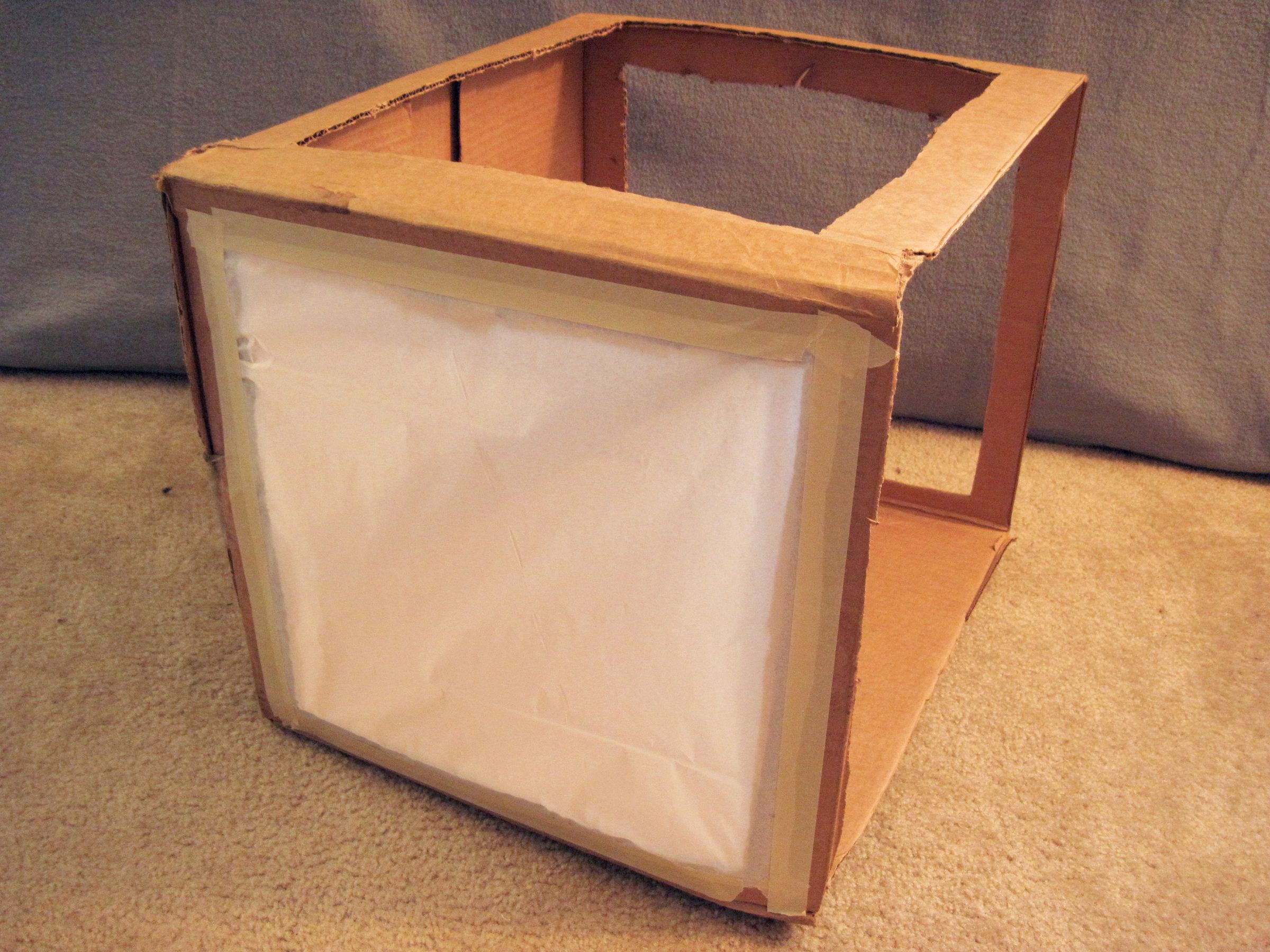 Inexpensive DIY Lightbox 6 Steps Instructables