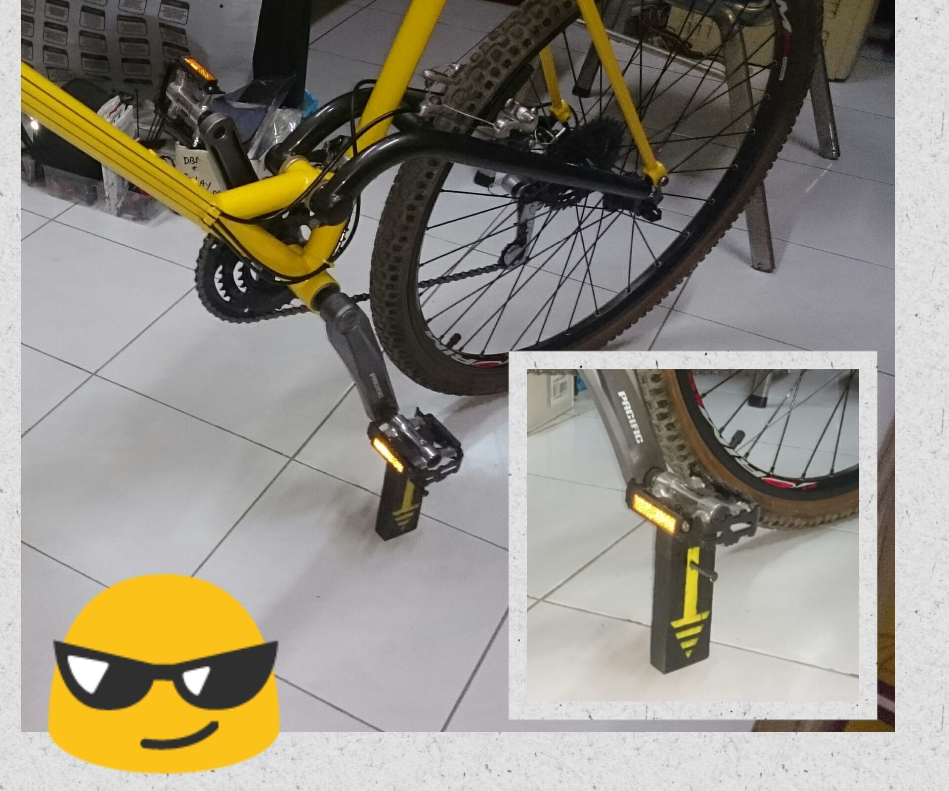 Grounded Bike Stand