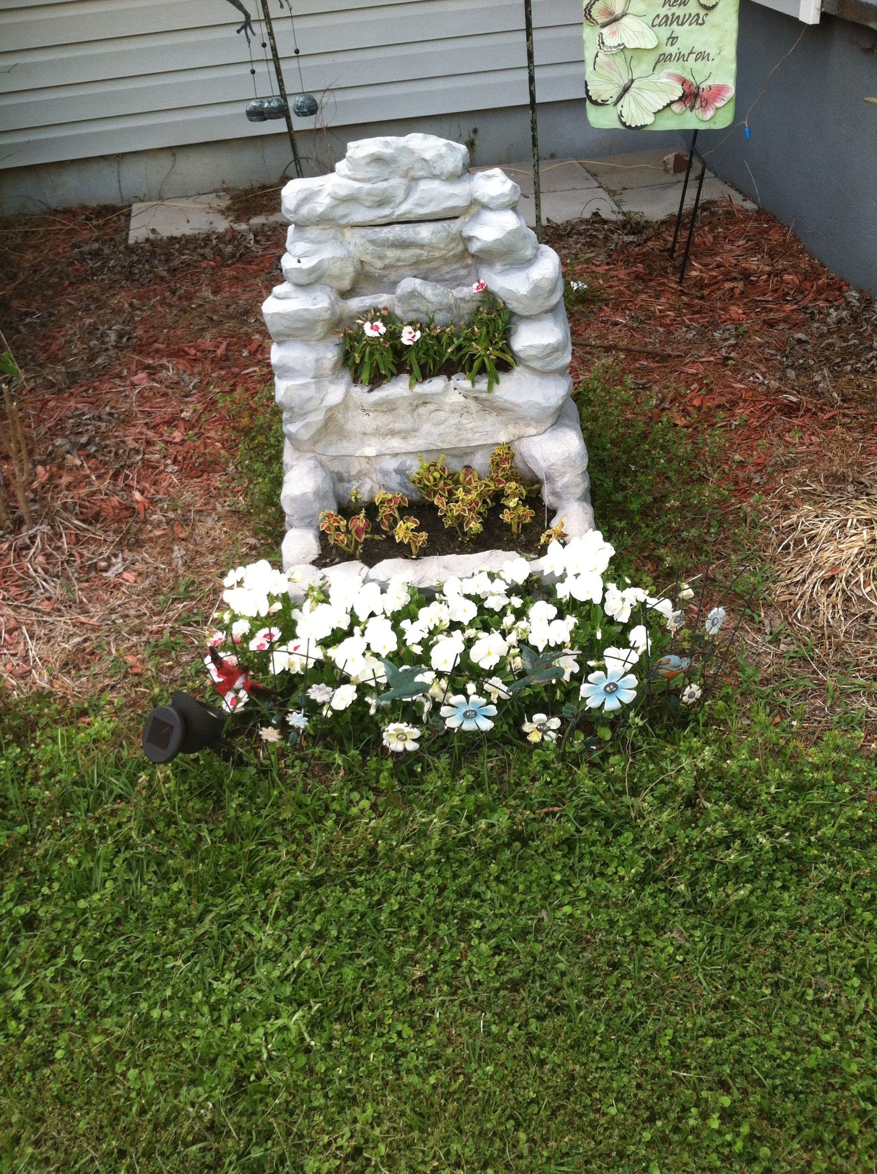 How to Repurpose an Old Outdoor Fountain