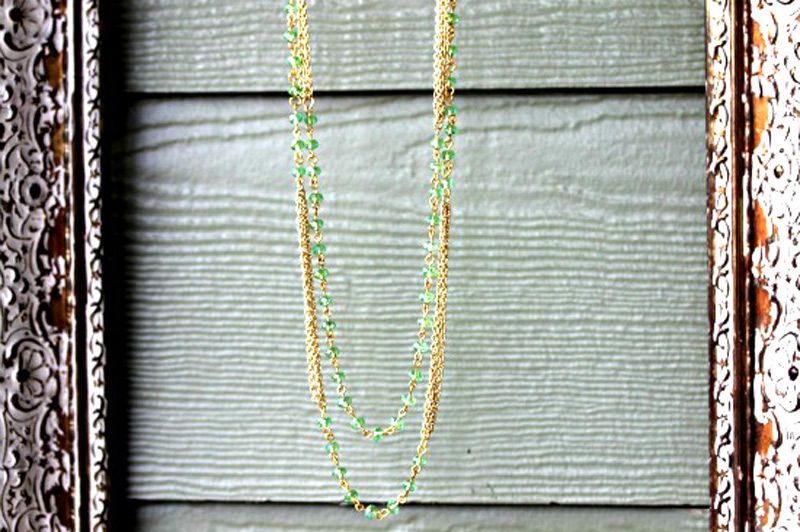 Bead Necklace Designs- Multi-chain Necklaces for Mothers