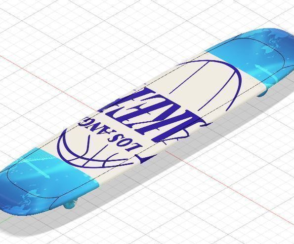 Lakers Skateboard