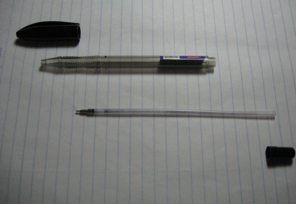 Refill A Ballpoint Or Gel Pen With Fountain Pen Ink 6 Steps Instructables Refill A Ballpoint Or Gel Pen With Fountain Pen Ink 6 Steps Instructables