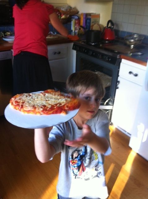 Pizza Making With the Kids - 30 Minutes