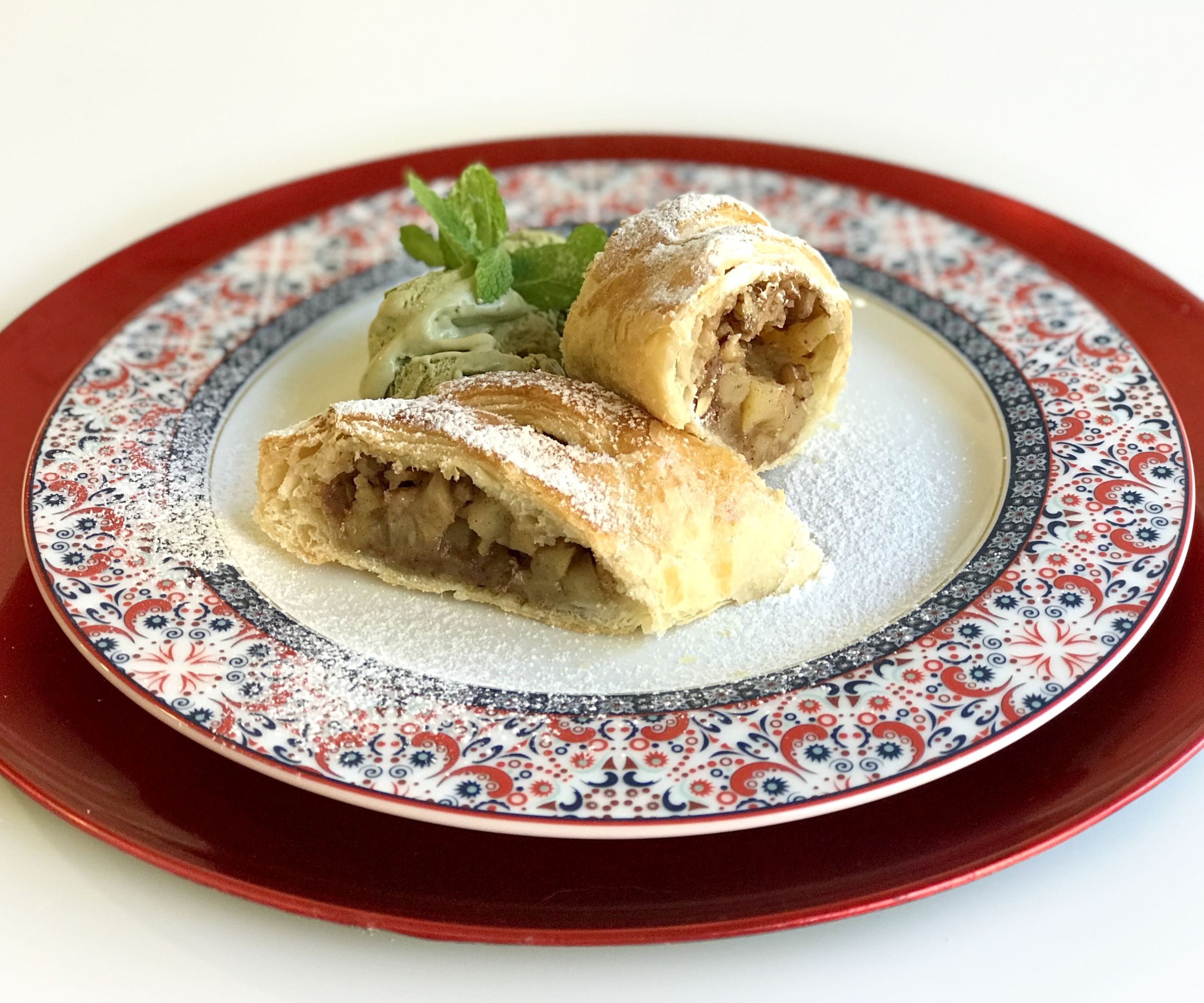 Apple Walnut Strudel