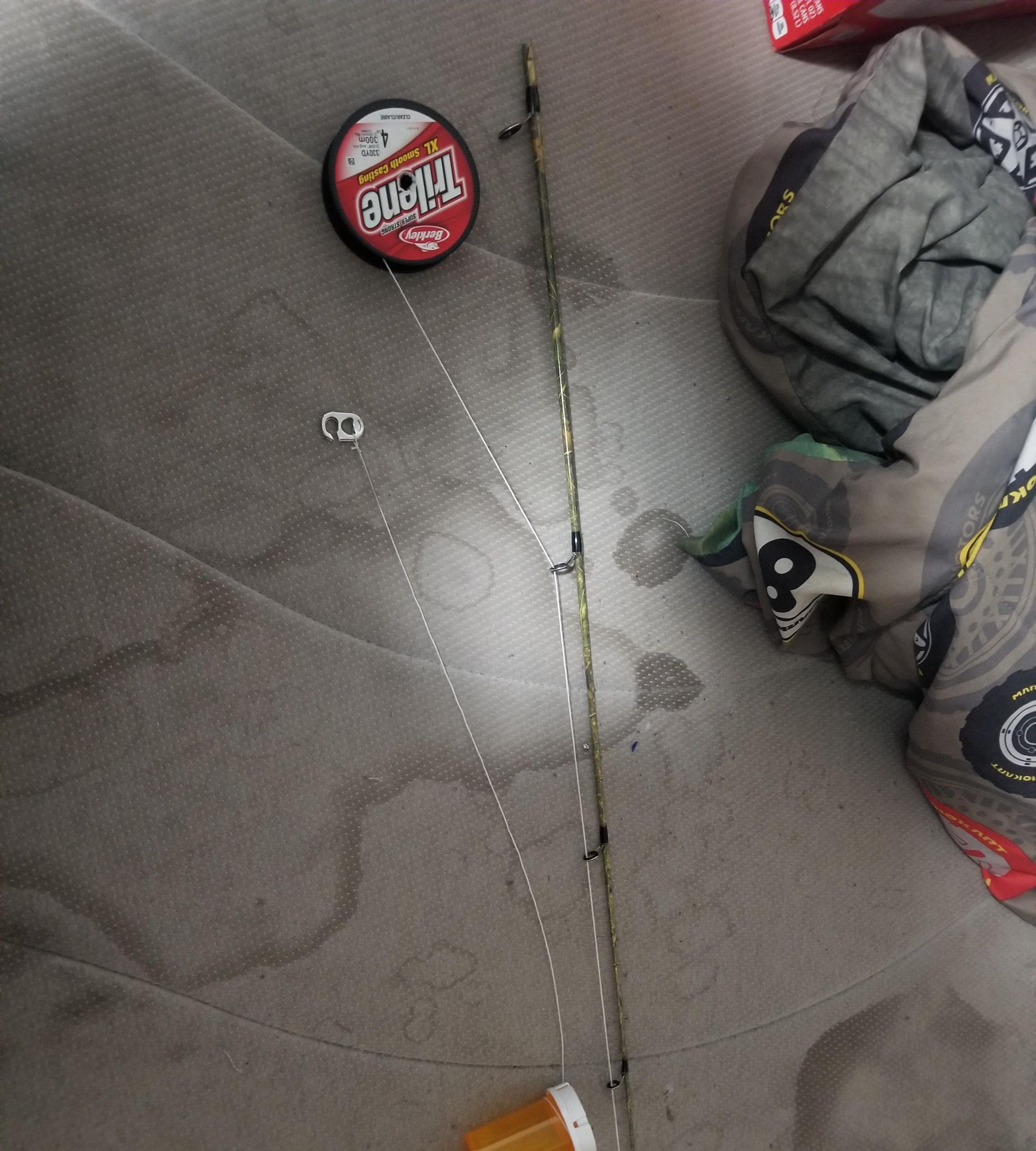 Trash to Treasure Fishing Pole