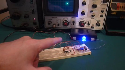 Circuit at Work - Watch Video for Details & Waveforms.