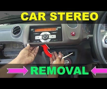  How to Remove Car Stereo Honda Amaze