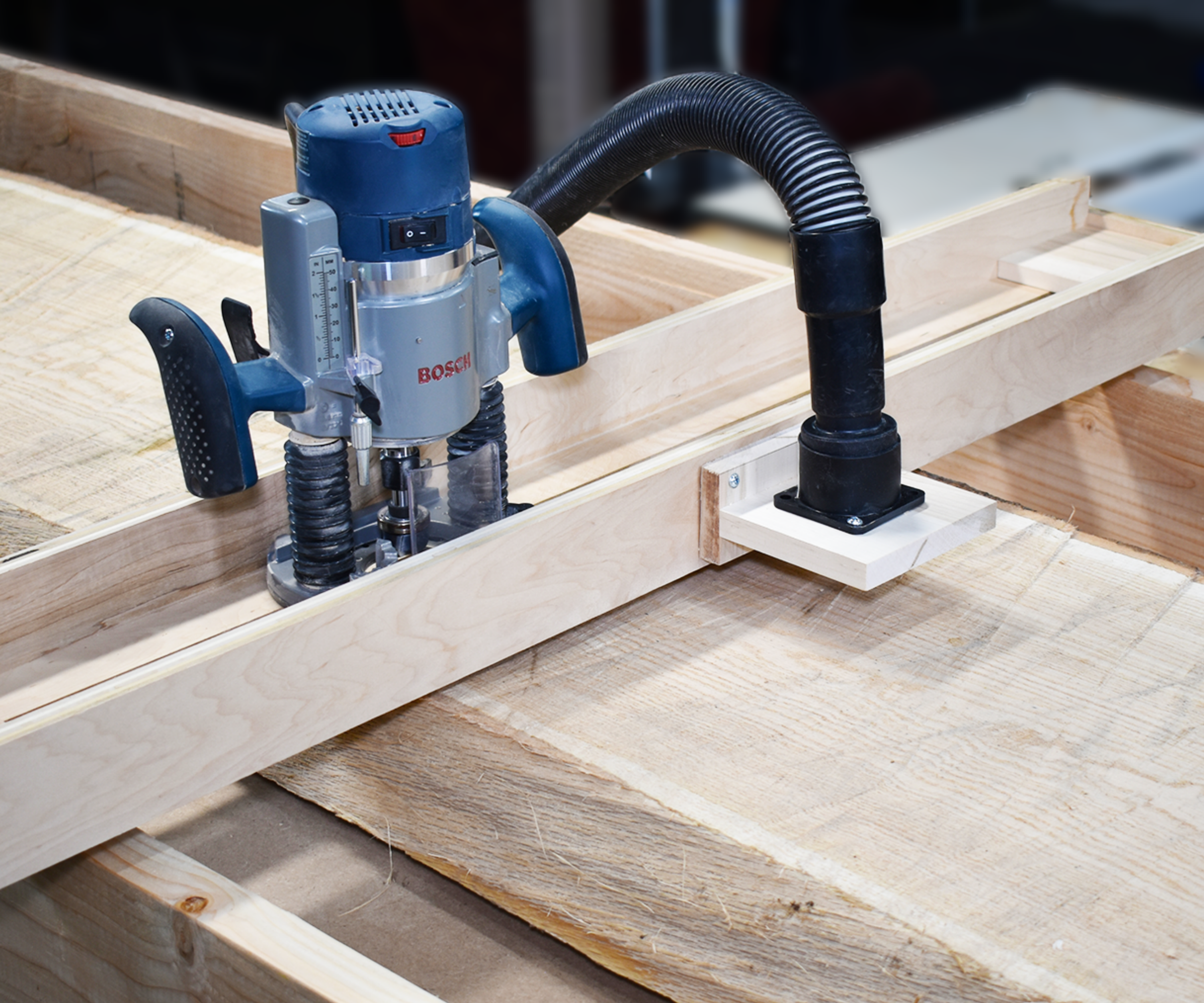 Flattening a Chainsaw Milled Slab