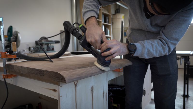 Sanding the Top