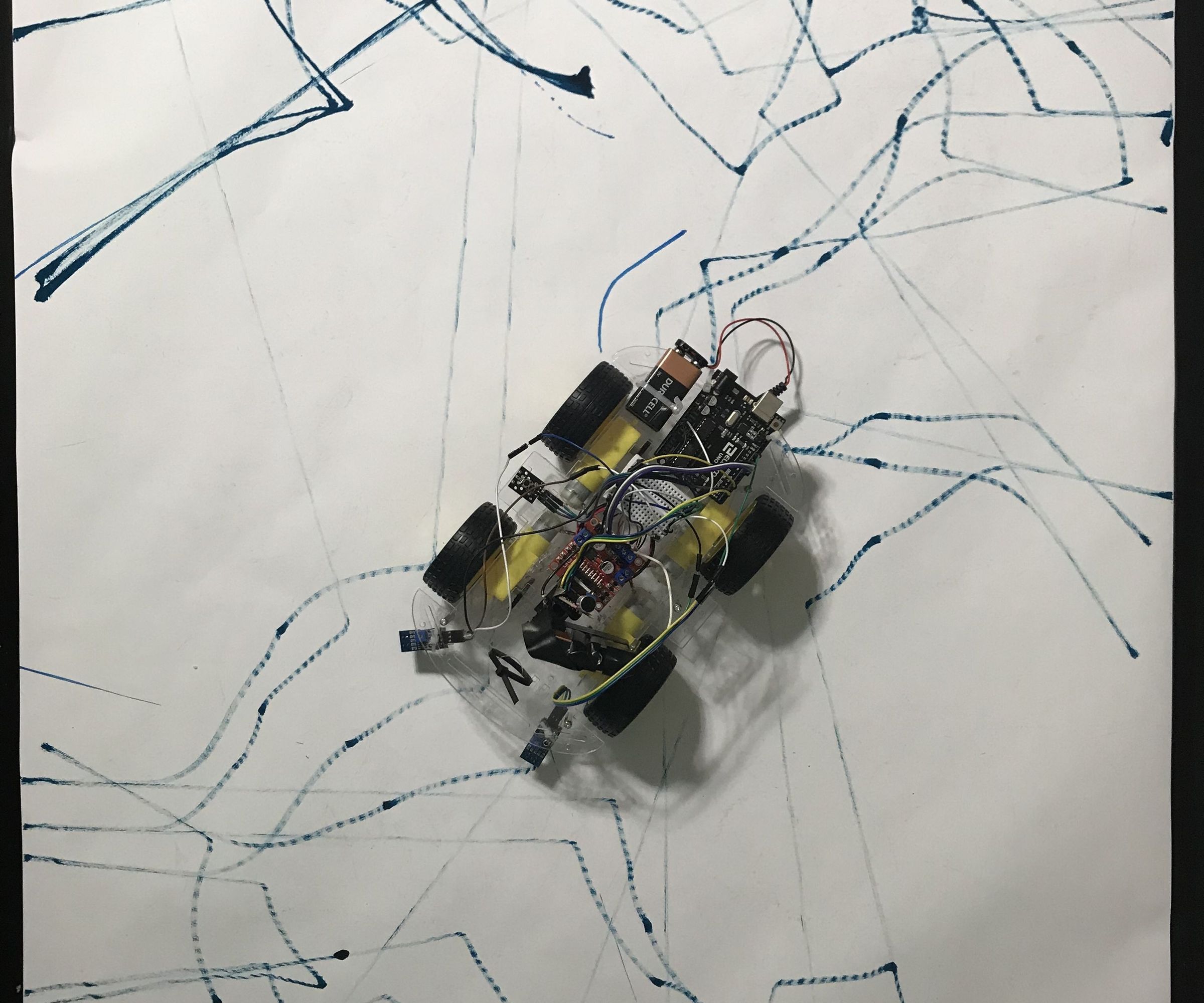 Drawing Robots Pablo and Sofia