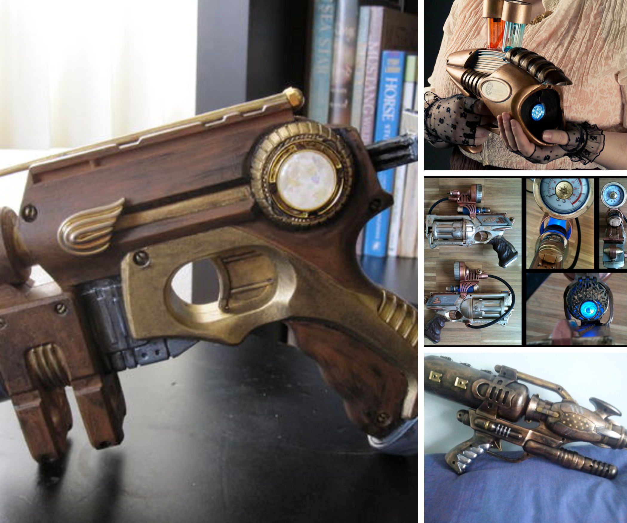 Steampunk Guns & Weapons