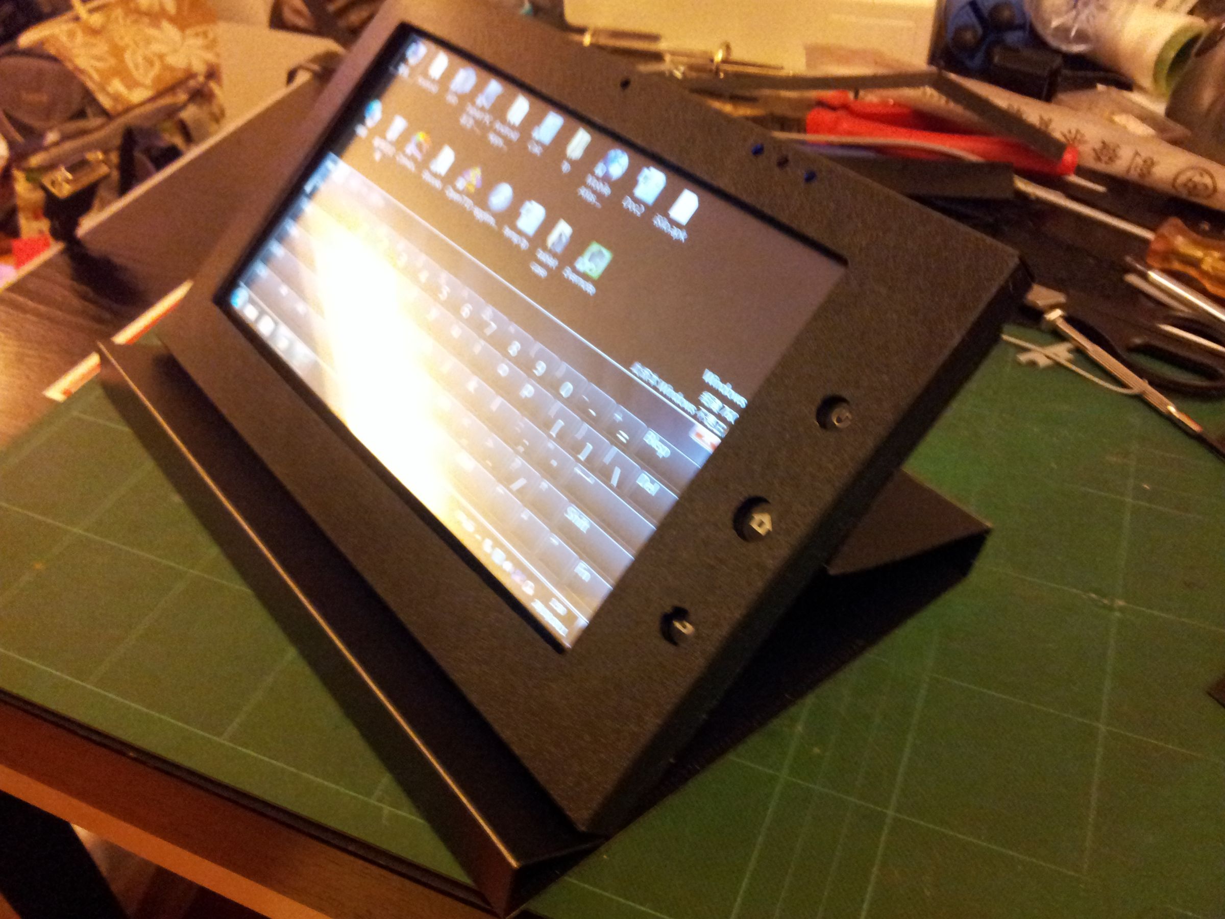 Tablet Device Protective Case From Binder Cover